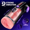 2026 New Model 3 Sleeves Pocket Pussy Penis Pump with 9 Sucking &amp; 9 Vibrating Male Masturbator